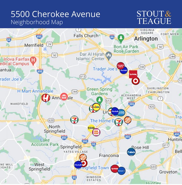 More Photos Of 5500 Cherokee Ave, Alexandria Office For Lease