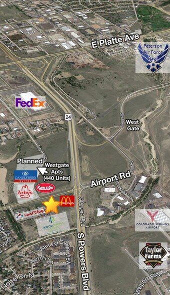 More Photos Of 515 Airport Creek Pt, Colorado Springs Land For Lease