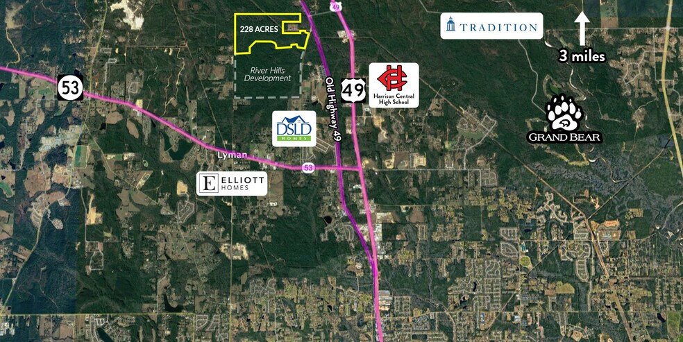 More Photos Of 00 Old Highway 49, Gulfport Land For Sale