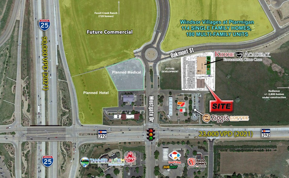 More Photos Of NEC I-25 & HWY 392, Windsor Land For Lease