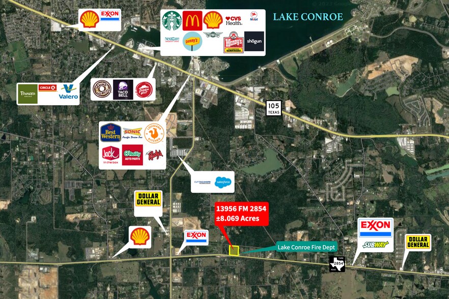 More Photos Of FM 2854, Conroe Land For Sale