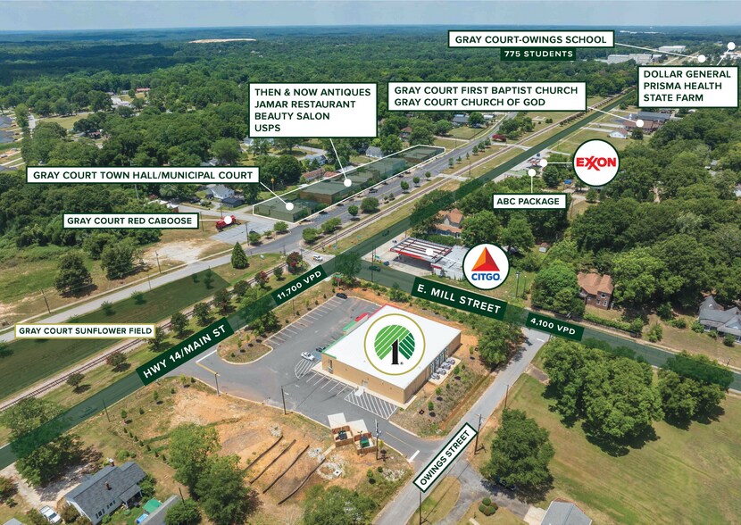 More Photos Of 8158 Highway 14, Gray Court Storefront For Sale