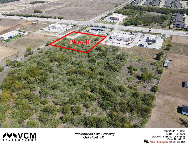 More Photos Of FM 720, Oak Point Storefront For Lease