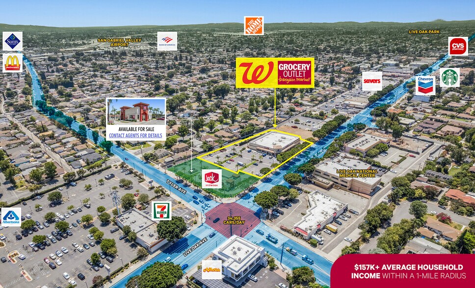 More Photos Of 140 E Live Oak Ave, Arcadia Drugstore For Sale