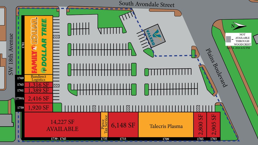 More Photos Of 1701-1781 Avondale St, Amarillo Unknown For Lease