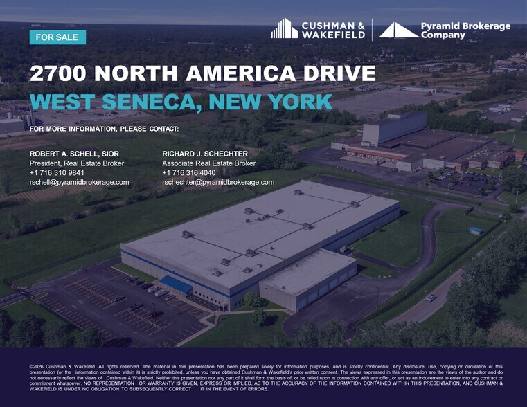 More Photos Of 2700 North America Dr, Buffalo Manufacturing For Sale