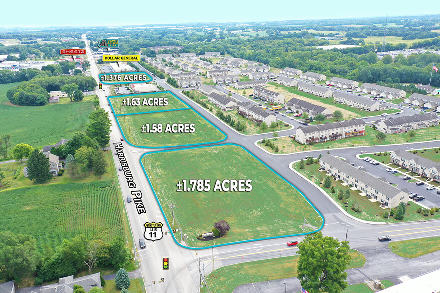 Primary Photo Of U.S. Route 11 Harrisburg Pike & Post Rd, Carlisle Land For Lease