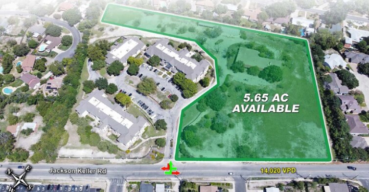 Primary Photo Of 1207 Jackson Keller Rd, San Antonio Land For Sale