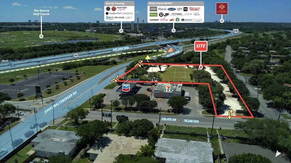 Primary Photo Of 7615 Jones Maltsberger Rd, San Antonio Land For Lease