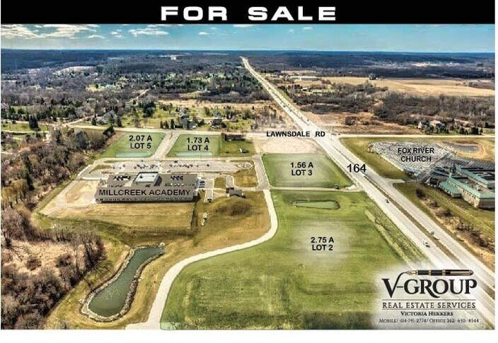 More Photos Of Hwy 164/Lawnsdale Rd., Waukesha Land For Sale