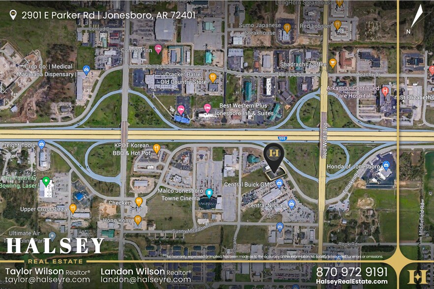 More Photos Of 2901 Parker Rd, Jonesboro General Retail For Sale