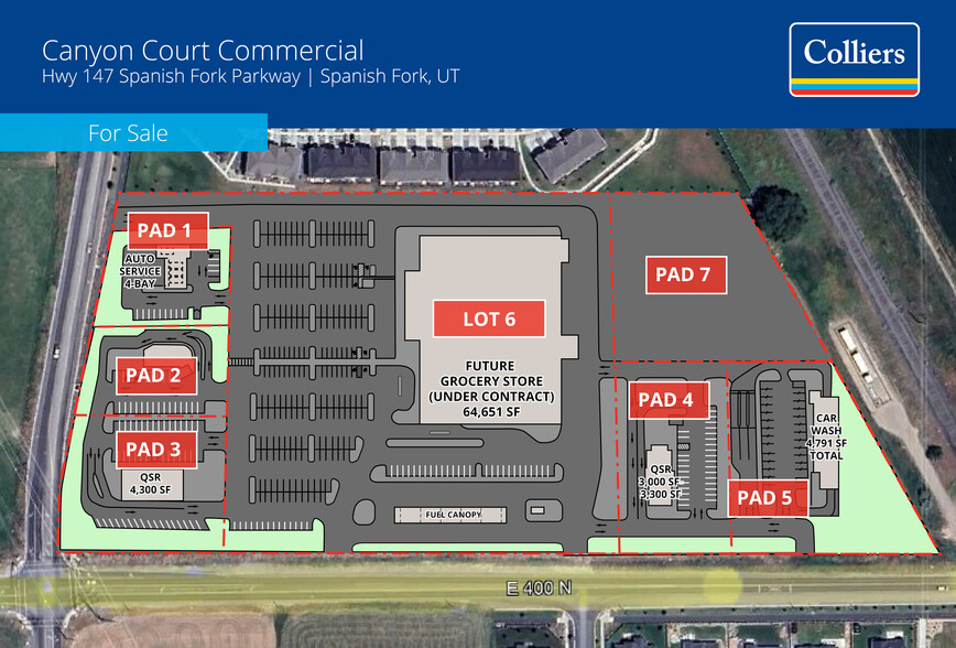 Primary Photo Of Hwy 147 (400 N) Spanish Fork Pkwy, Spanish Fork Land For Sale