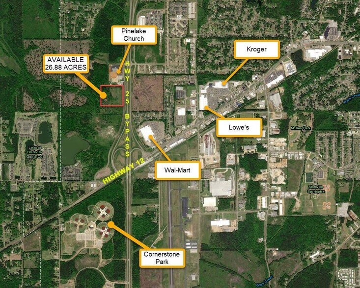 More Photos Of Hwy 25 Bypass, Starkville Land For Sale