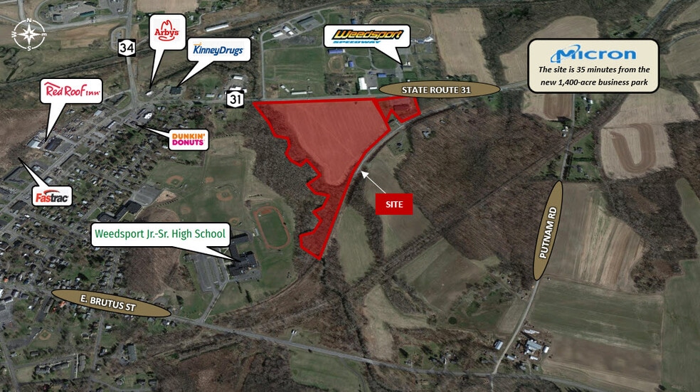 More Photos Of 2922 NY-31, Weedsport Land For Sale