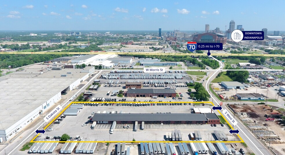 More Photos Of 1310 S West St, Indianapolis Truck Terminal For Lease
