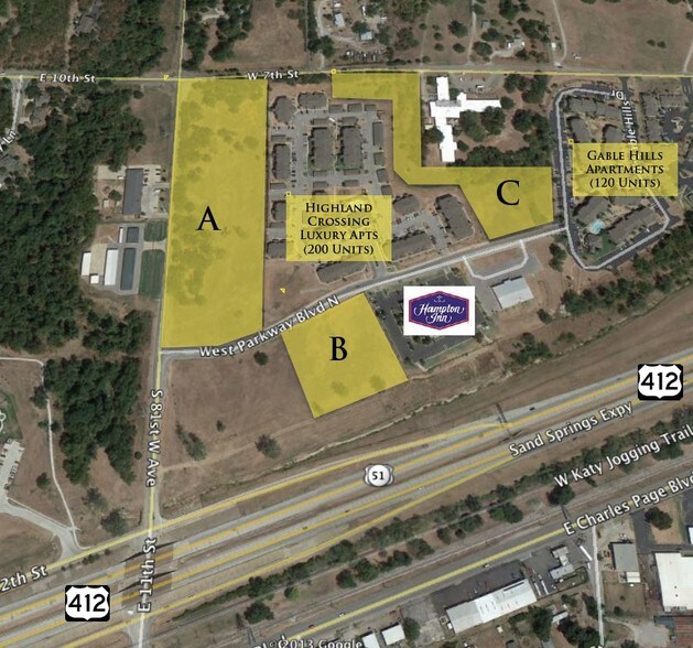 Primary Photo Of N 81st St, Sand Springs Land For Sale