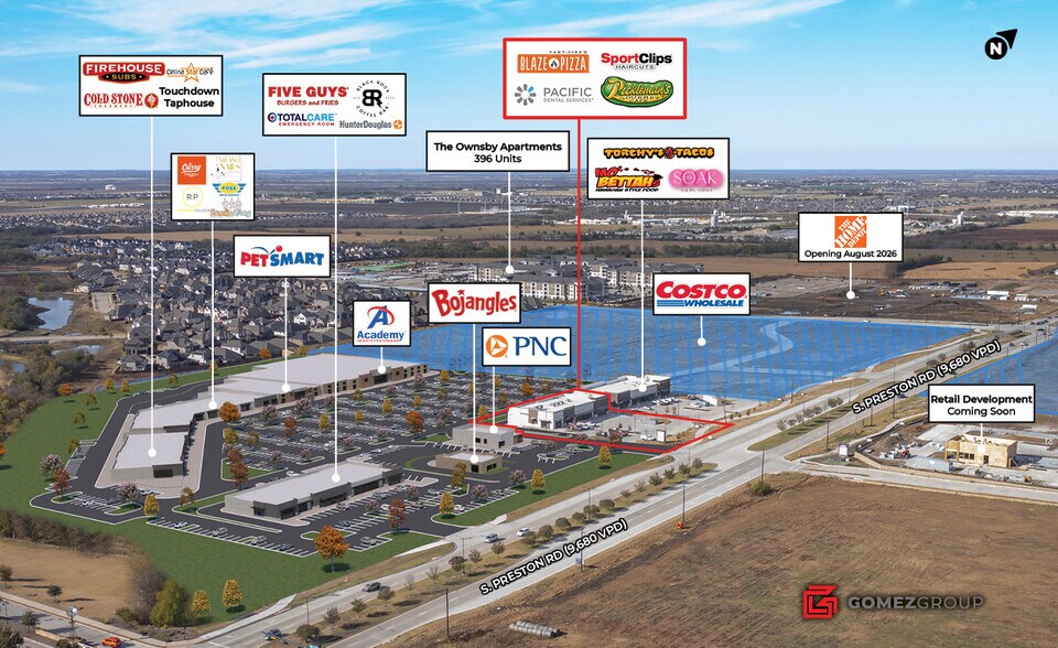 More Photos Of 3515 S Preston Rd., Celina General Retail For Sale