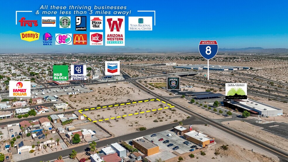 More Photos Of 13215 South Frontage Rd, Yuma Land For Sale