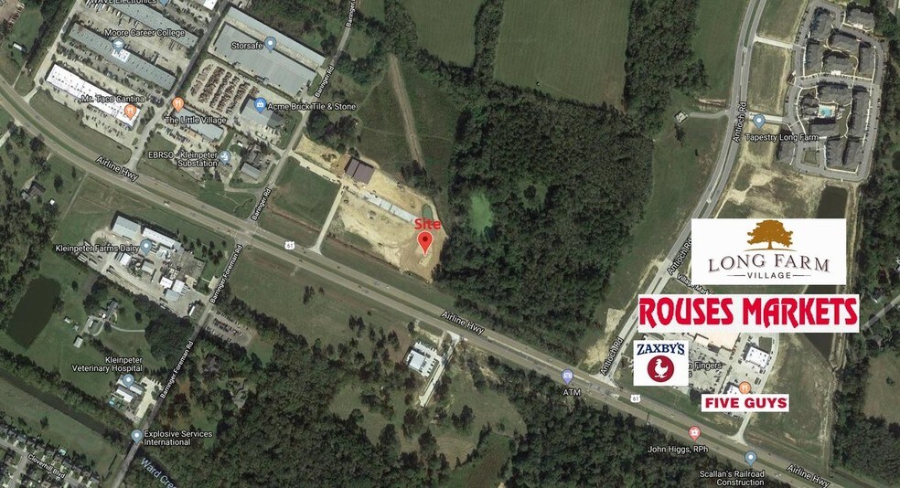 Primary Photo Of Barringer Forman @ Airline Highway, Baton Rouge Land For Sale