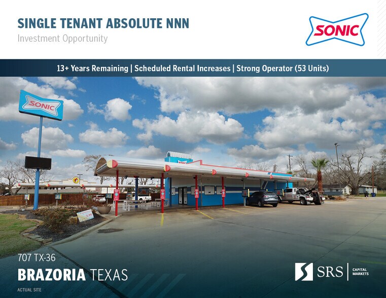 Primary Photo Of 707 N Highway 36, Brazoria Fast Food For Sale