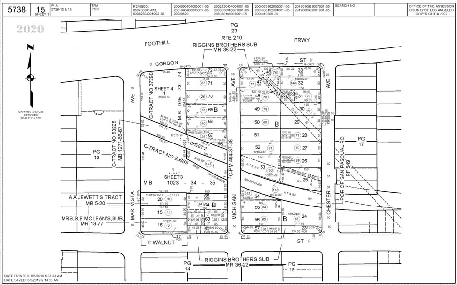 More Photos Of 252 Michigan Ave, Pasadena Land For Sale