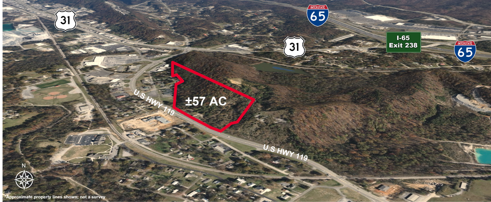 Primary Photo Of U.S Highway 119, Alabaster Land For Sale