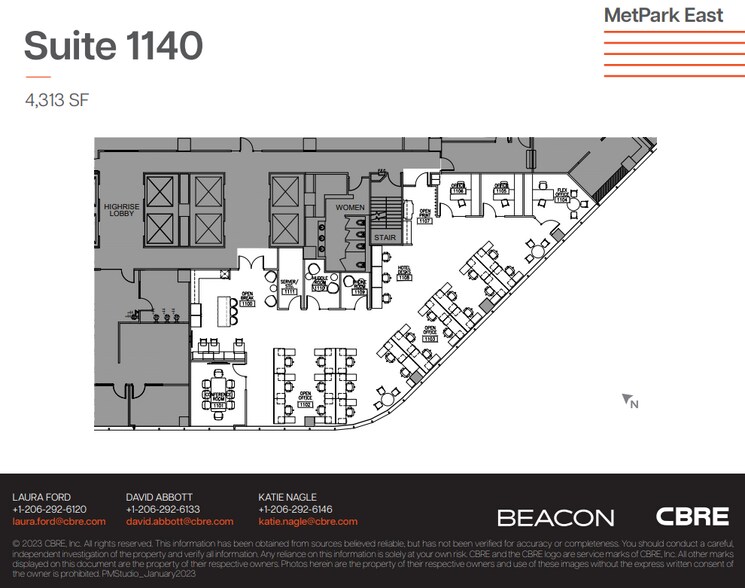 More Photos Of 1100 Olive Way, Seattle Unknown For Lease