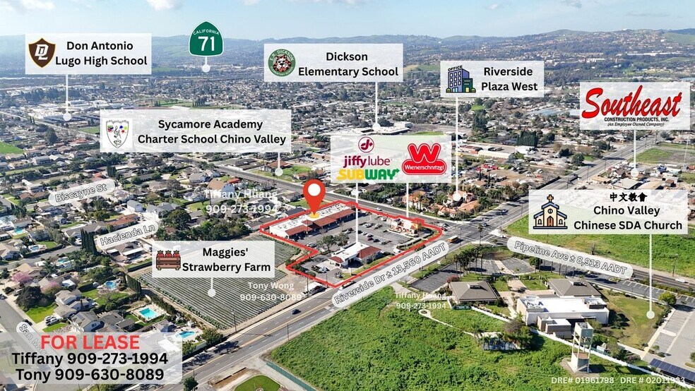 More Photos Of 4117-4141 Riverside Dr, Chino Storefront Retail Office For Lease