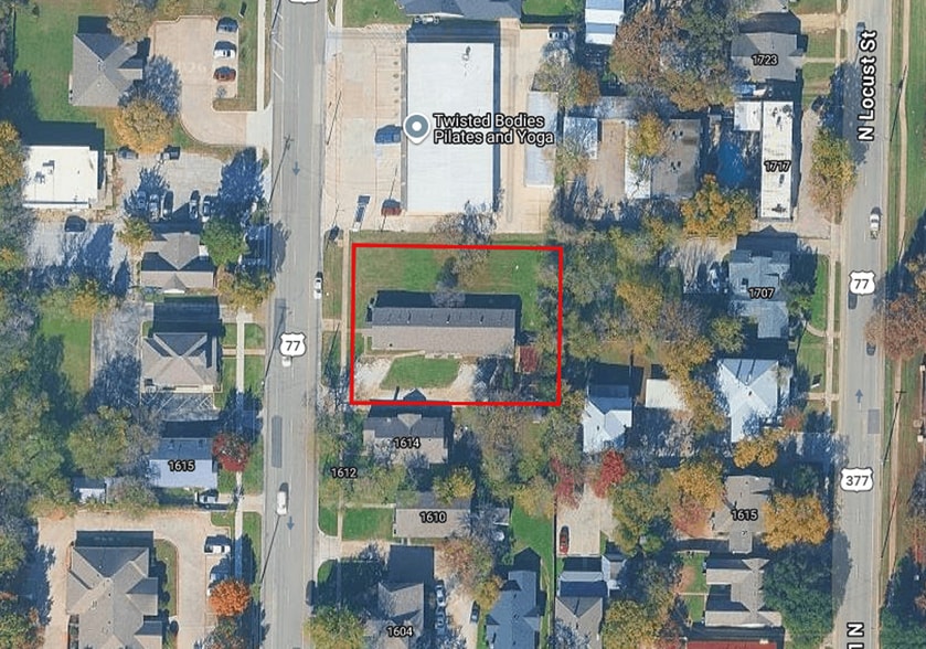 Primary Photo Of 1624 N Elm St, Denton Land For Sale
