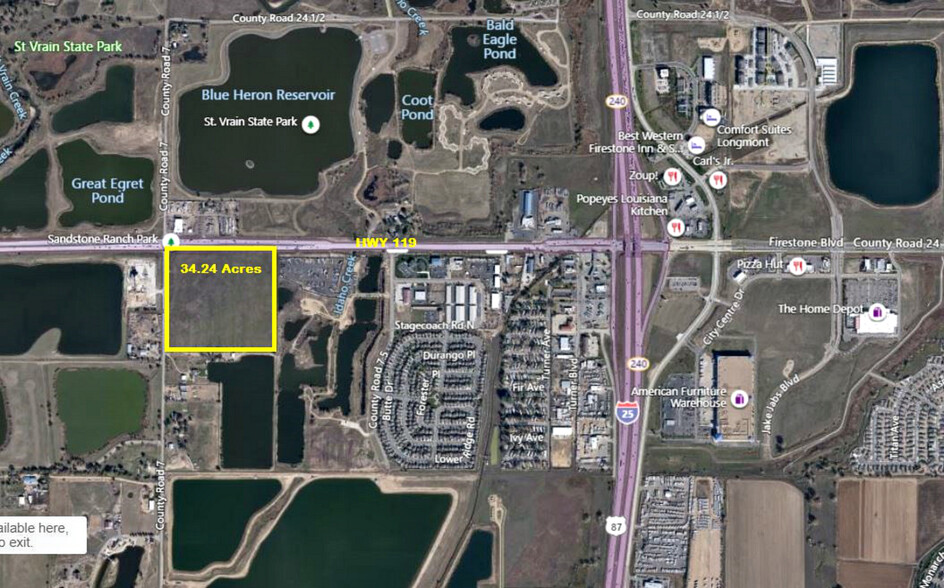 Primary Photo Of Highway 119 & CR 7, Longmont Land For Sale