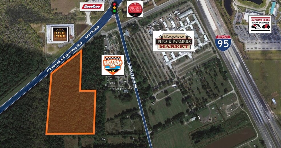 Primary Photo Of W International Speedway Blvd, Daytona Beach Land For Sale