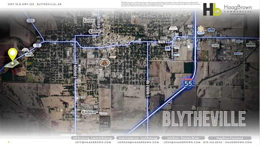More Photos Of Hwy 18 & 239 hwy, Blytheville Land For Sale