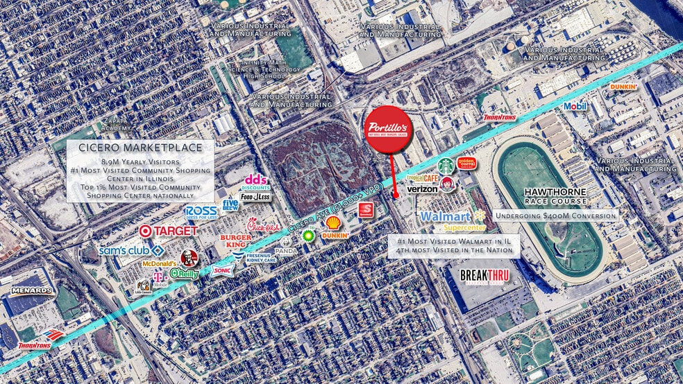 More Photos Of 3300 Cicero Ave., Cicero Fast Food For Sale