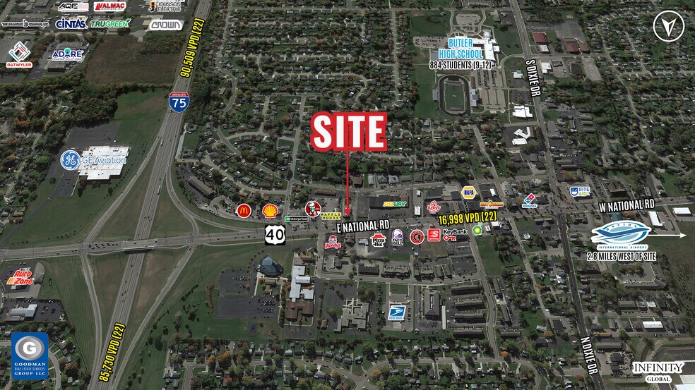 More Photos Of 352 E National Rd, Vandalia Fast Food For Sale