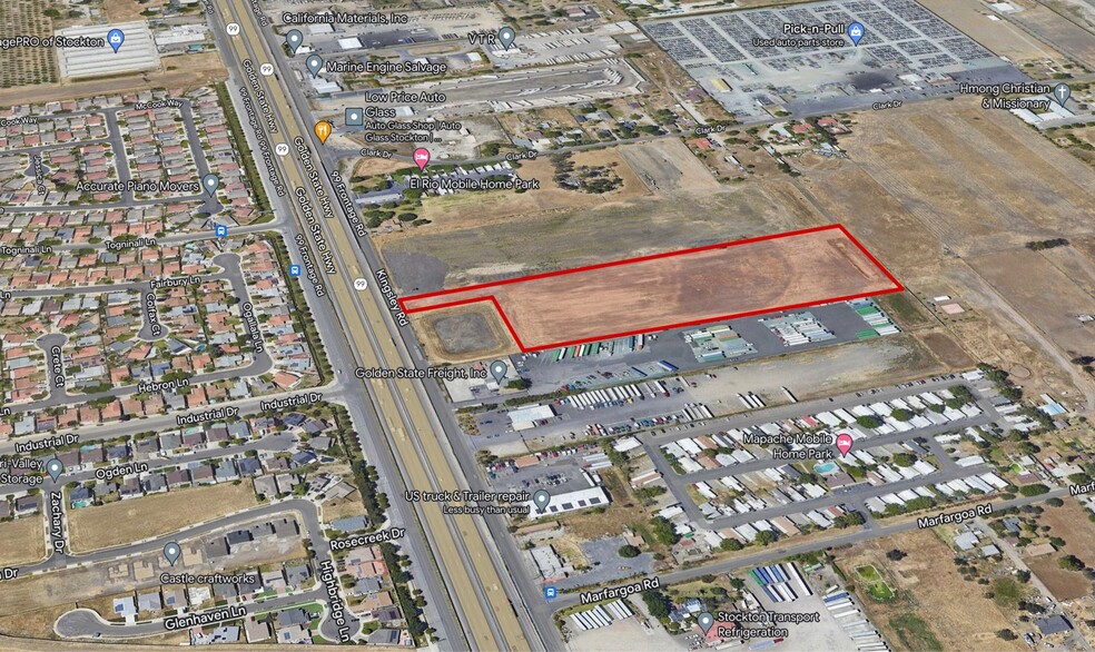 Primary Photo Of 4146 E Highway 99, Stockton Land For Sale