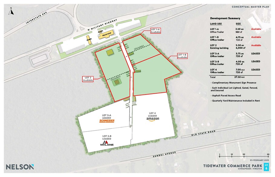 More Photos Of 4711 W Military Hwy, Chesapeake Land For Lease