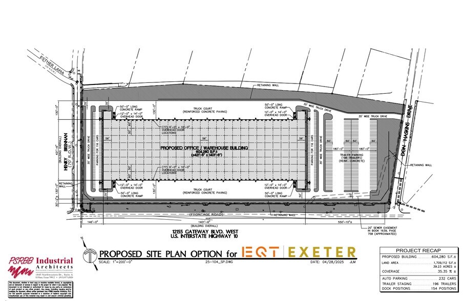 Primary Photo Of 12155 Gateway Blvd W, El Paso Distribution For Lease