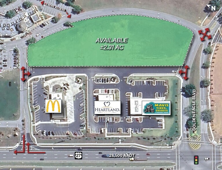 More Photos Of US Hwy 27 & Golden Eagle Blvd, Clermont Land For Lease