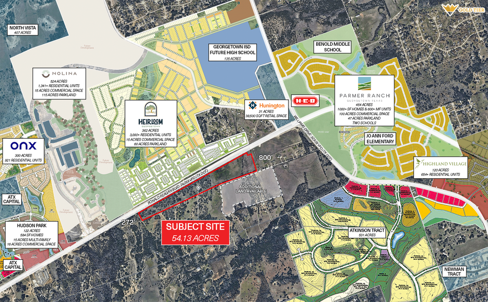 More Photos Of Ronald Reagan blvd, Georgetown Land For Sale