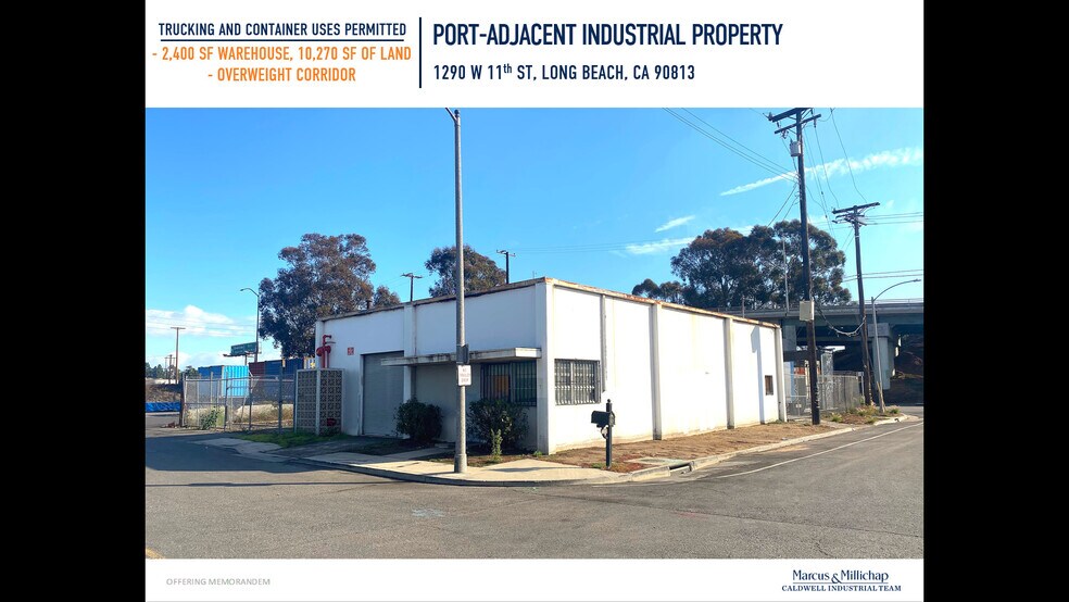 Primary Photo Of 1290 W 11th St, Long Beach Warehouse For Sale