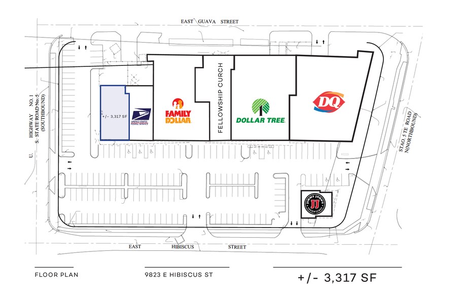 More Photos Of 9823 E Hibiscus St, Miami General Retail For Lease