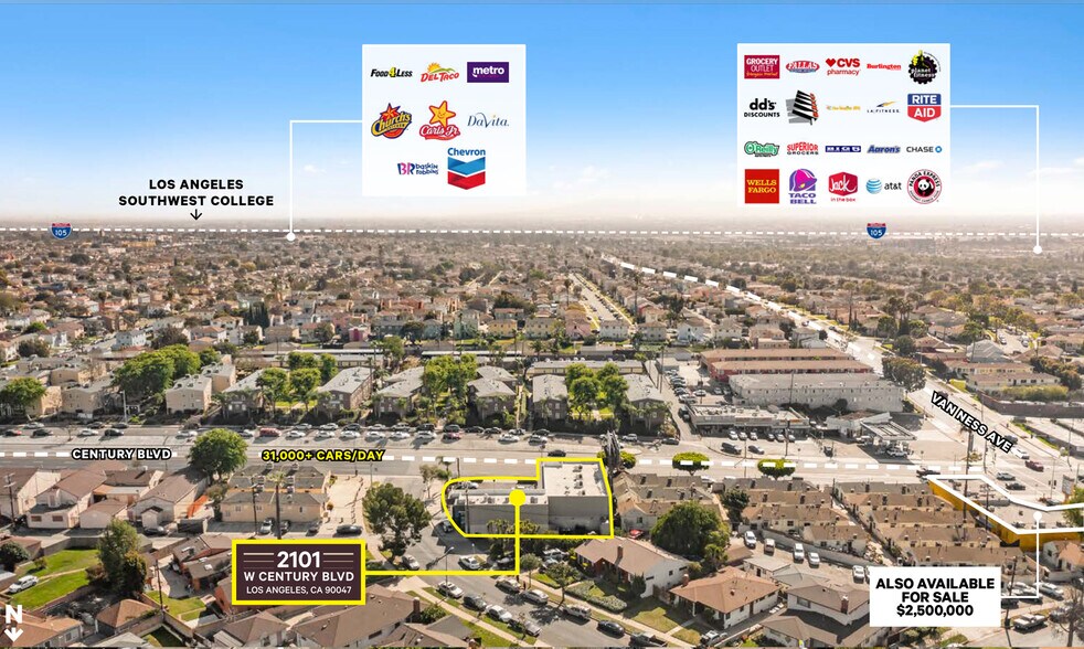 More Photos Of 2101-2107 W Century Blvd, Los Angeles Restaurant For Sale