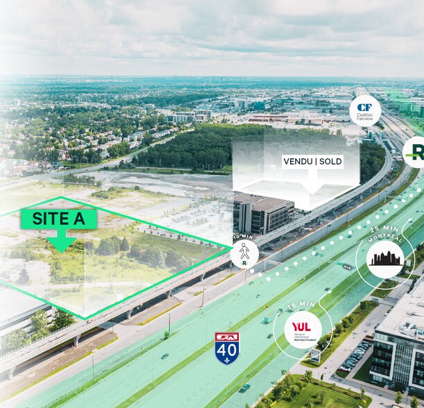 More Photos Of Rte Trans-Canada, Kirkland Land For Lease