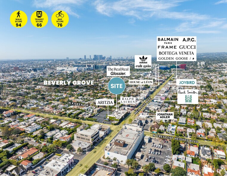 More Photos Of 666 N Kilkea Dr, Los Angeles General Retail For Lease