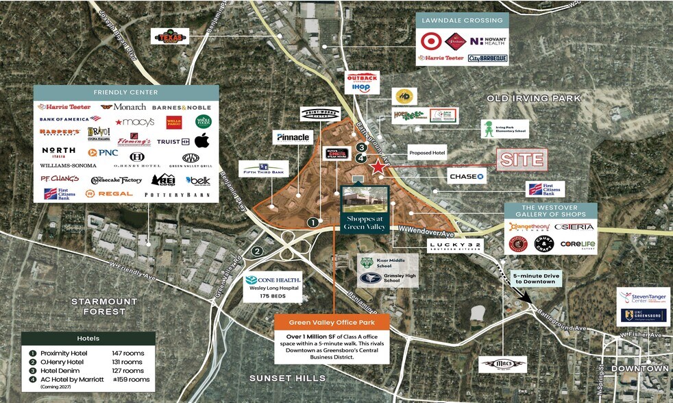 More Photos Of 1427 Westover Ter, Greensboro Land For Lease