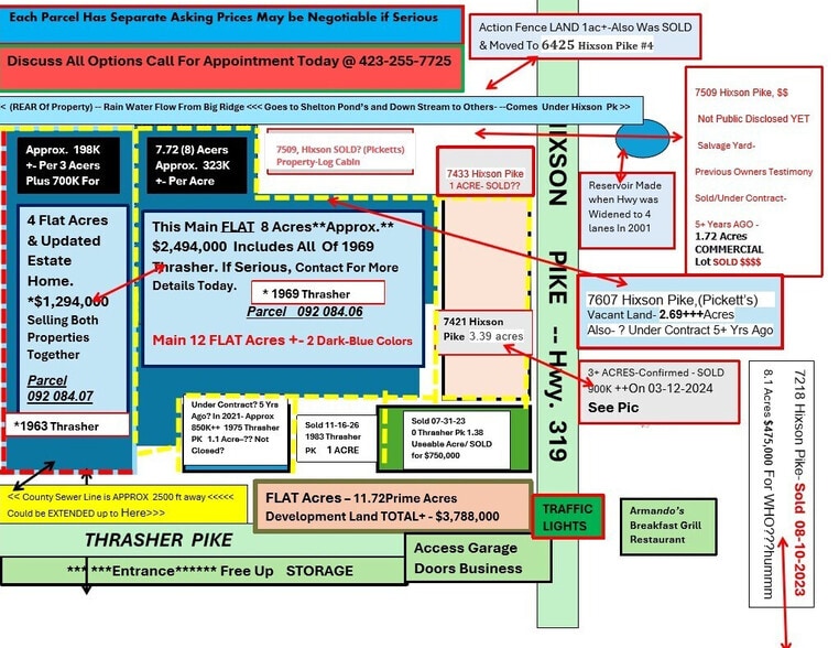 More Photos Of 1966 Thrasher Pike, Hixson Land For Sale