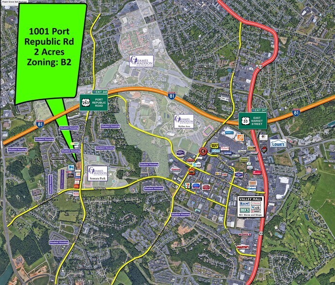 More Photos Of 1001 Port Republic Rd, Harrisonburg Land For Sale