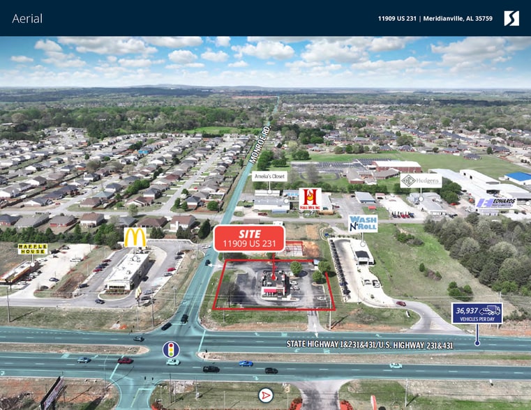 More Photos Of 11909 US Highway 231/431, Meridianville Fast Food For Lease