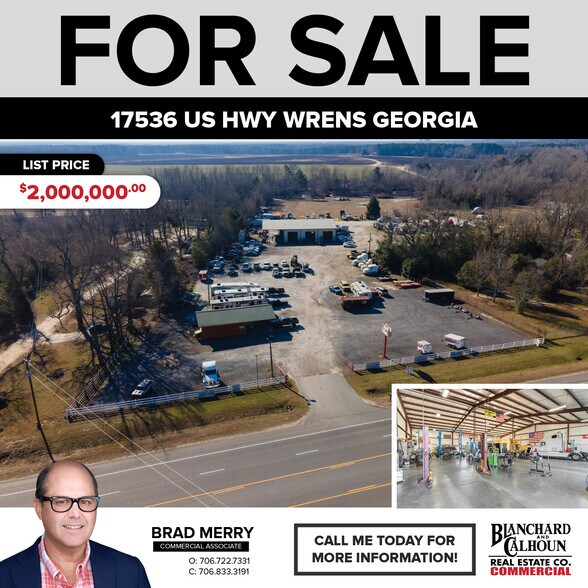 More Photos Of 17536 US Highway 1 N, Wrens Truck Terminal For Sale