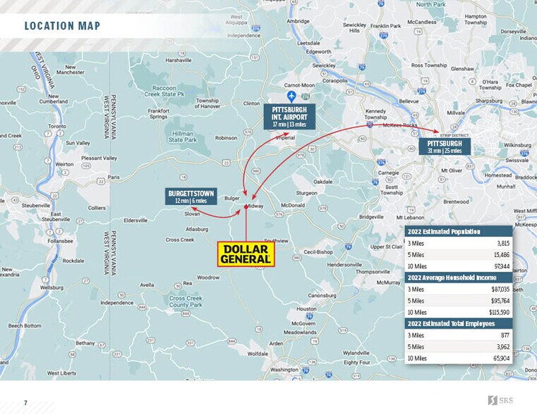 1302 Grant St, Bulger, PA 15019 Freestanding For Sale